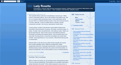 Desktop Screenshot of ladyrosetta.blogspot.com