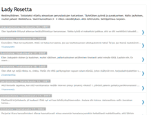 Tablet Screenshot of ladyrosetta.blogspot.com
