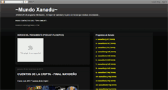 Desktop Screenshot of mundoxanadu.blogspot.com