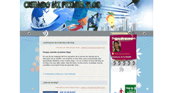 Desktop Screenshot of miprimerblognsr.blogspot.com