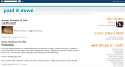 Desktop Screenshot of paiditdownandmovingforward.blogspot.com