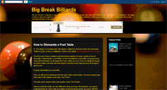 Desktop Screenshot of bigbreakbilliards.blogspot.com