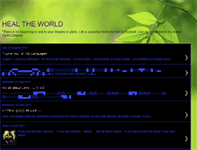 Tablet Screenshot of heal-the-world-its-all-for-love.blogspot.com