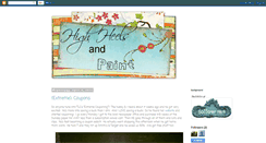 Desktop Screenshot of paintandheels.blogspot.com