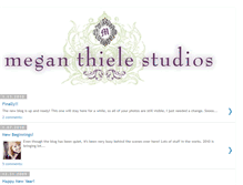 Tablet Screenshot of meganthiele.blogspot.com