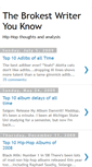 Mobile Screenshot of brokestwriter.blogspot.com