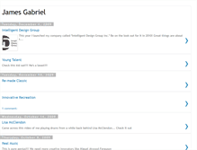 Tablet Screenshot of jamesgabrielblog.blogspot.com