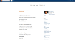 Desktop Screenshot of germandiary.blogspot.com