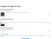 Tablet Screenshot of langleyacreage.blogspot.com