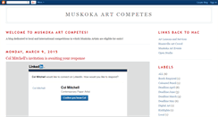 Desktop Screenshot of muskokaartcompetes.blogspot.com