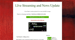 Desktop Screenshot of nfltvlivestreaming.blogspot.com