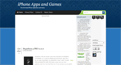 Desktop Screenshot of iphoneappngames.blogspot.com