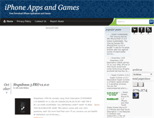 Tablet Screenshot of iphoneappngames.blogspot.com