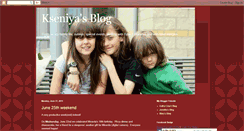Desktop Screenshot of kseniyar.blogspot.com