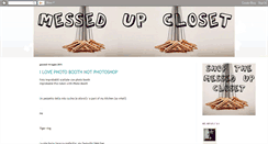 Desktop Screenshot of messedupcloset.blogspot.com
