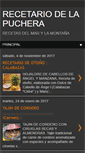 Mobile Screenshot of lapucherarecetas.blogspot.com
