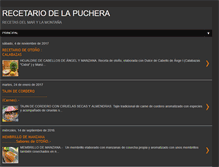 Tablet Screenshot of lapucherarecetas.blogspot.com