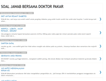 Tablet Screenshot of doktorpakarjusmate5.blogspot.com