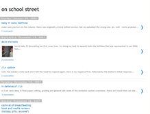 Tablet Screenshot of onschoolstreet.blogspot.com