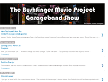 Tablet Screenshot of bushfinger.blogspot.com