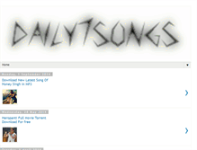 Tablet Screenshot of daily7songs.blogspot.com