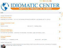 Tablet Screenshot of idiomaticcenter.blogspot.com