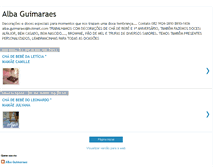 Tablet Screenshot of albaguimaraes.blogspot.com