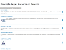 Tablet Screenshot of conceptolegal.blogspot.com