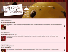 Tablet Screenshot of contesdelacabine.blogspot.com