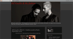 Desktop Screenshot of bill-kaulitz-and-fashion.blogspot.com