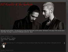 Tablet Screenshot of bill-kaulitz-and-fashion.blogspot.com