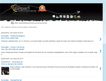 Tablet Screenshot of gasparicomunicacao.blogspot.com