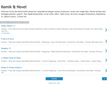 Tablet Screenshot of komik-novel.blogspot.com