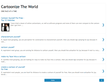 Tablet Screenshot of cartoonizetheworld.blogspot.com