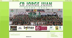 Desktop Screenshot of clubbaloncestojorgejuan.blogspot.com