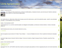 Tablet Screenshot of lluviaagropecuaria.blogspot.com