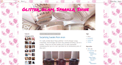Desktop Screenshot of glitterglamsparkleshine.blogspot.com