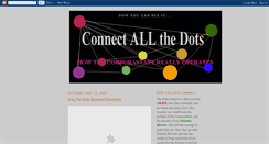 Desktop Screenshot of connectallthedots.blogspot.com