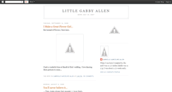 Desktop Screenshot of littlegabbyallen.blogspot.com