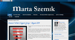 Desktop Screenshot of martaszemik.blogspot.com