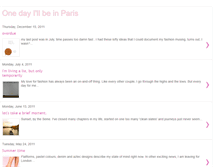 Tablet Screenshot of onedayillbeinparis.blogspot.com