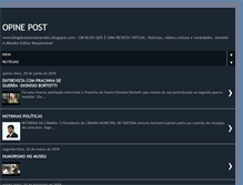Tablet Screenshot of blogdoantoniomendes.blogspot.com