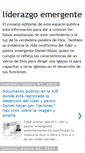 Mobile Screenshot of liderazgoemergente.blogspot.com