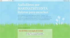 Desktop Screenshot of marinatecuenta.blogspot.com