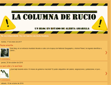 Tablet Screenshot of lacolumnaderucio.blogspot.com