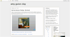 Desktop Screenshot of amygclay.blogspot.com