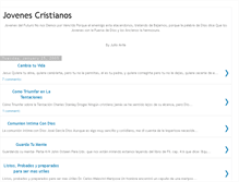 Tablet Screenshot of jovenescristianos.blogspot.com