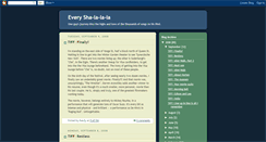 Desktop Screenshot of everyshalalala.blogspot.com