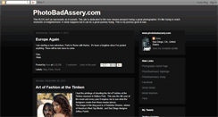 Desktop Screenshot of photobadassery.blogspot.com