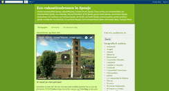 Desktop Screenshot of groenspanjevakantieadressen.blogspot.com
